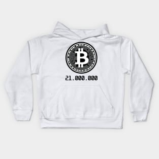 bitcoin 21000000 Kids Hoodie